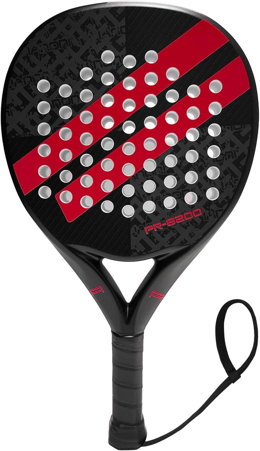 Padel Racket Carbon Fiber Surface with EVA Memory Flex Foam Core Lightweight Padel Racquet