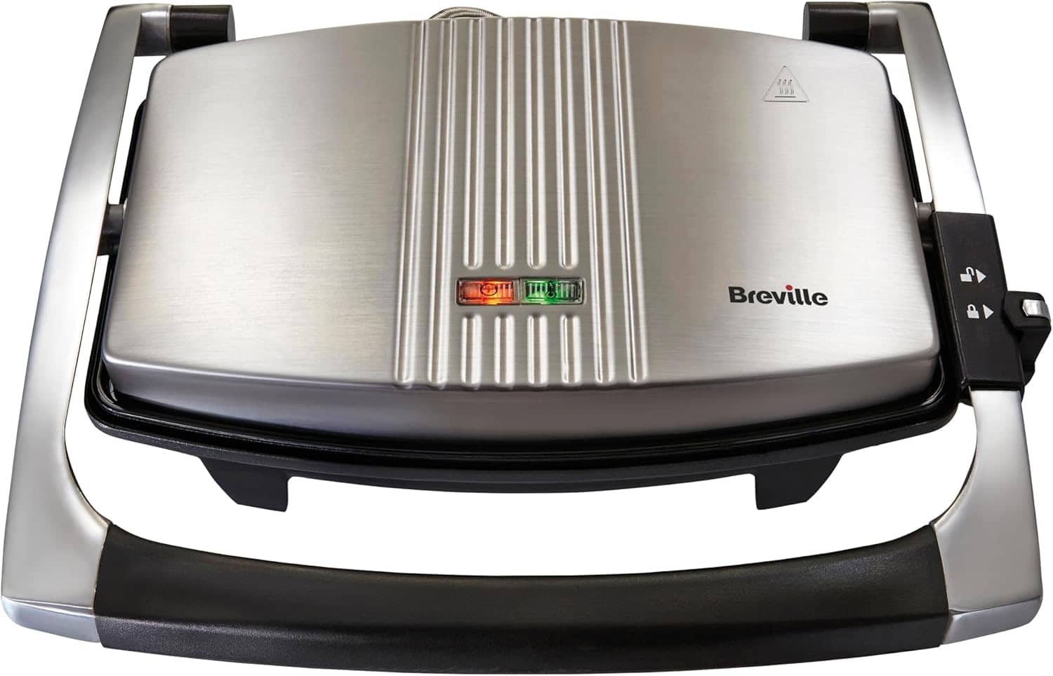 Breville Sandwich/Panini Press & Toastie Maker | 3-Slice | Stainless Steel [VST025]