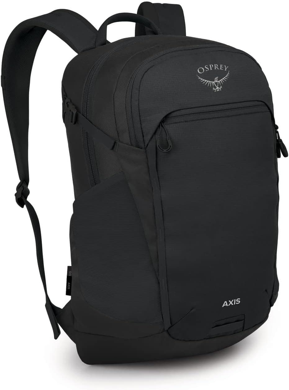 Osprey Axis Laptop Backpack – Sleek Everyday Pack with Laptop Sleeve, Water Bottle Pockets & Compression Straps