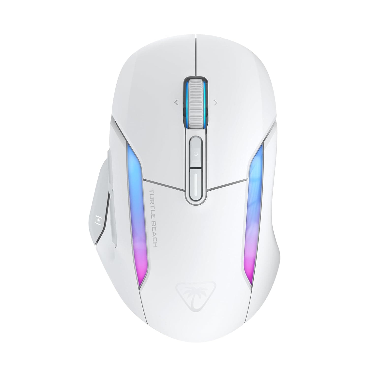 TURTLE BEACH Gaming Mouse, Kone II Air, White, Wireless, 2.4G/Bluetooth, 26K, DPI 650 IPS, MMO/RTS Compatible, Multiple Buttons, Macro Function, Cover Handle, Ergonomic Design